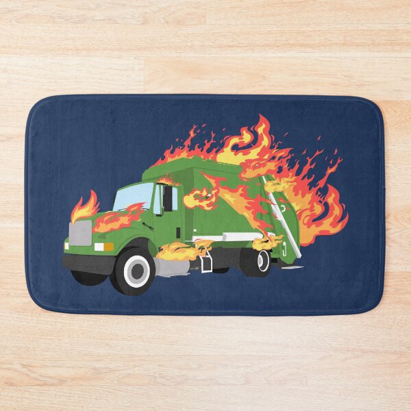 Item preview, The World is a Flaming Garbage Truck designed and sold by doctorheadly.