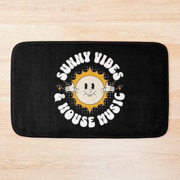 Item preview, HOUSE MUSIC  - Sunny Vibes (white) designed and sold by Discothreadz.