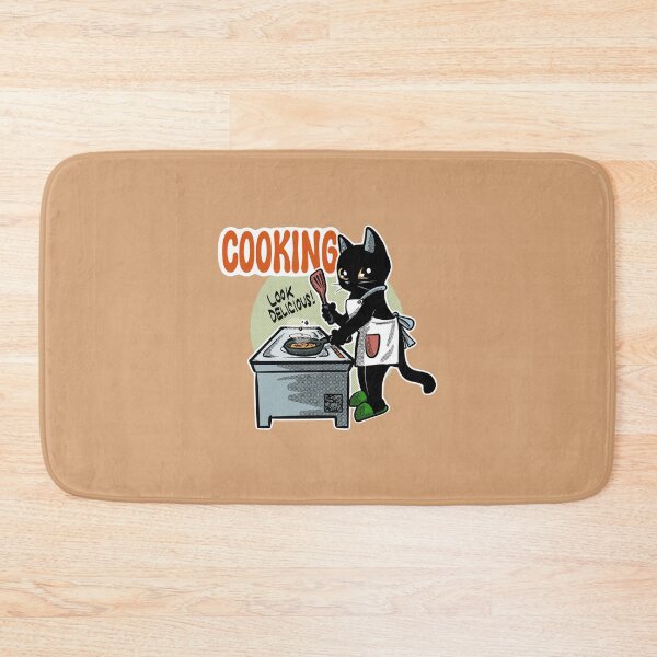 Item preview, Cooking Kitty designed and sold by BATKEI ART.