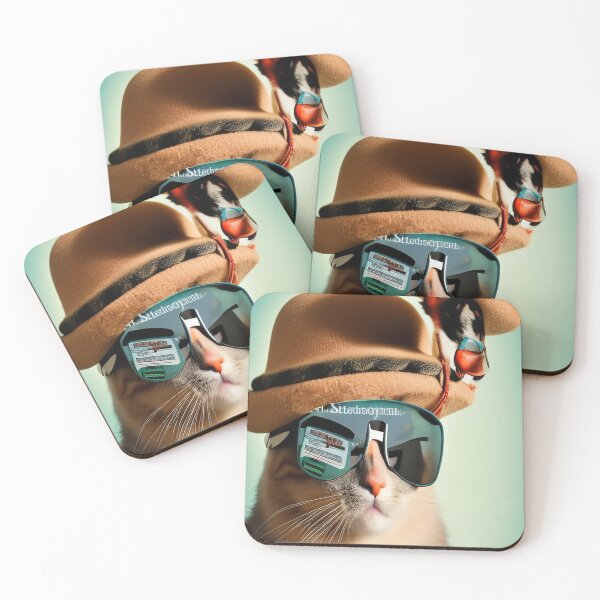 Item preview, Cool Cat in Hat designed and sold by artmangos.