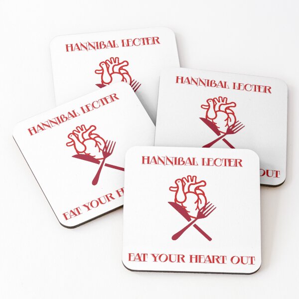 Aperçu de l'œuvre Hannibal Lecter, Mangez votre coeur créée et vendue par Beefleaf.