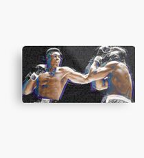Muhammad Ali Boxing Fight Kämpfer Metalldruck