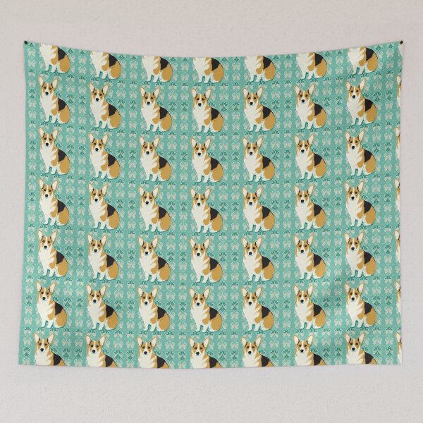 Item preview, Cute Welsh Corgi Pattern designed and sold by NationalDay.