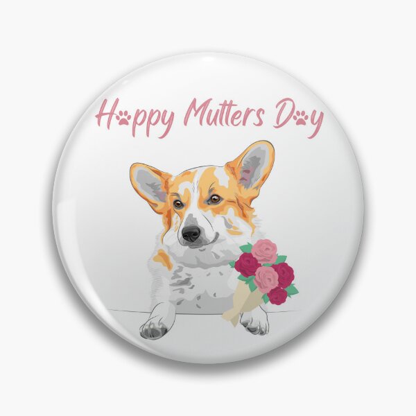 Aperçu de l'œuvre Joyeuse fête des mères Corgi créée et vendue par SimpleSteve.