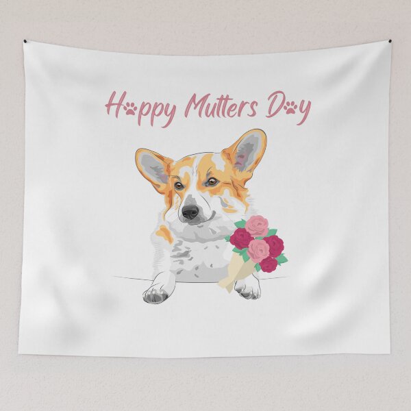 Item preview, Feliz día de los padres, Corgi designed and sold by SimpleSteve.