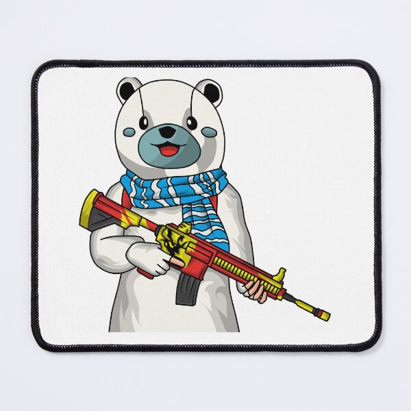 Item preview, Urso, Avatar, Arma, Pubg, Mascote, Logotipo, Rifle, Arma, M416,  designed and sold by Rodrigosantiago.