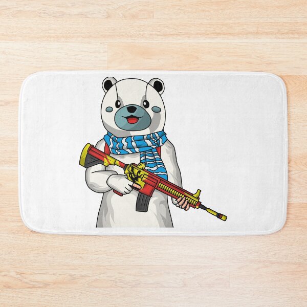 Item preview, Urso, Avatar, Arma, Pubg, Mascote, Logotipo, Rifle, Arma, M416,  designed and sold by Rodrigosantiago.