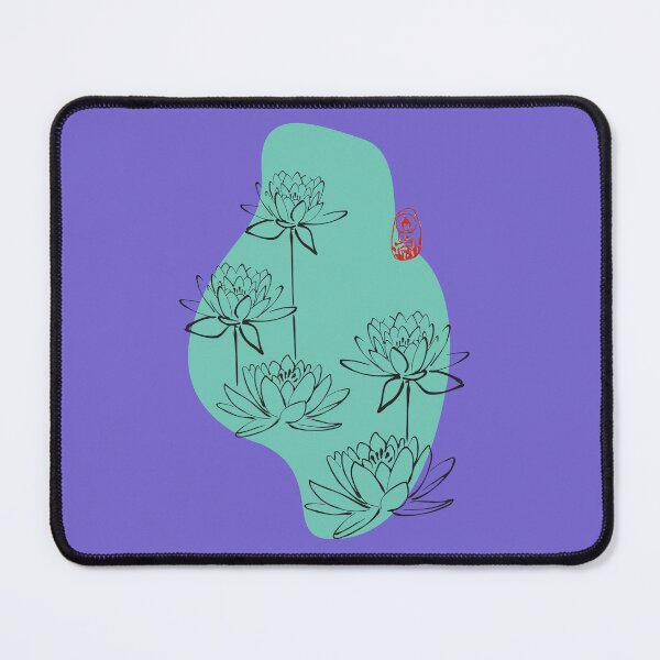 Item preview, Louts Flower (Green Tone) designed and sold by PriestArt.