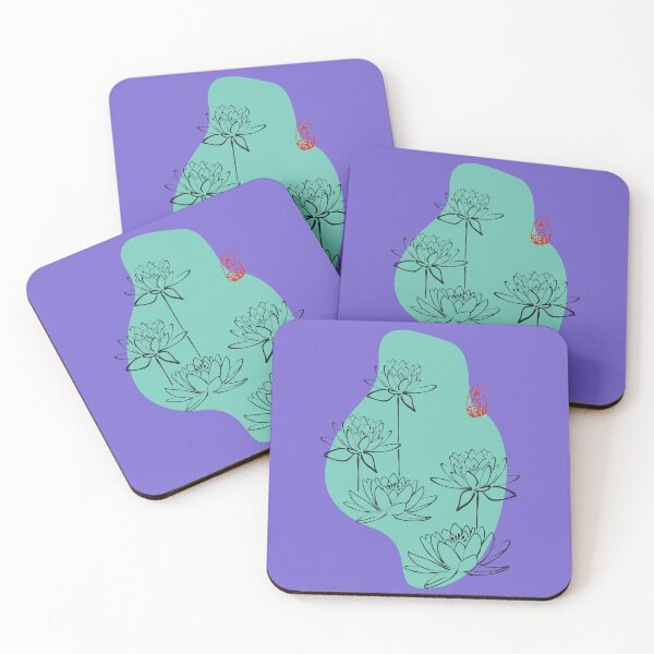 Item preview, Louts Flower (Green Tone) designed and sold by PriestArt.