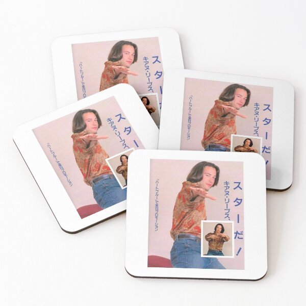 Item preview, Keanu Reeves en un anuncio japonés. designed and sold by ReneelFleming.