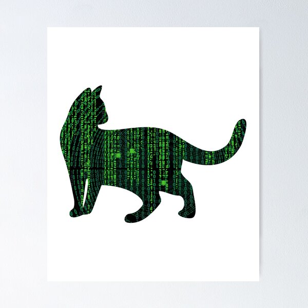 Artikel-Vorschau von Matrix Katze-QVkEX, designt und verkauft von ReneelFleming.