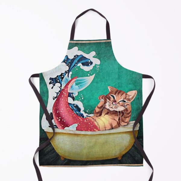 Item preview, Meowmaid Get Naked In Bath Vintage designed and sold by ChristianErc.