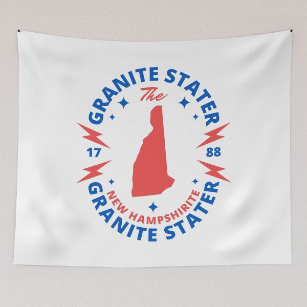 Item preview, Granite Stater - New Hampshirite - NH State Map designed and sold by Ranggasme.