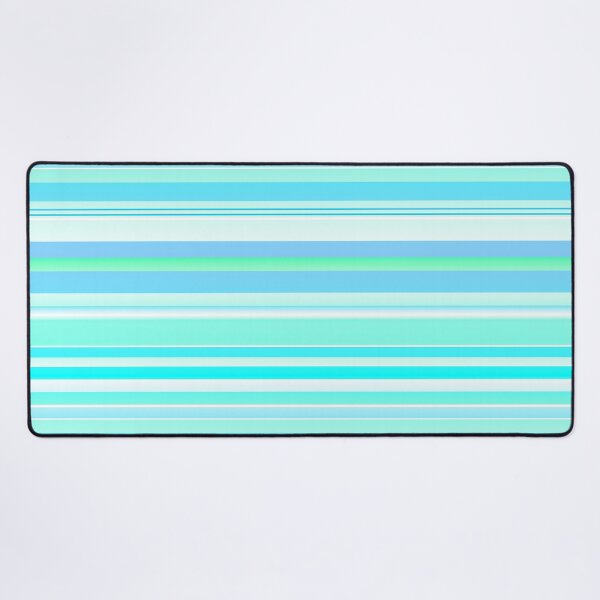 Item preview, Aquamarine soft color palette | Aquamarine tones horizontal lines designed and sold by lausn.