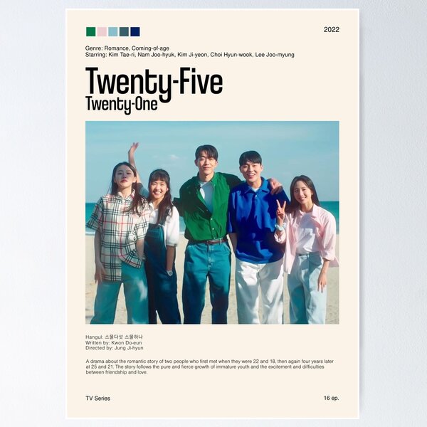 Item preview, Twenty-Five Twenty-One, Kdrama (2022) designed and sold by PinkandP.