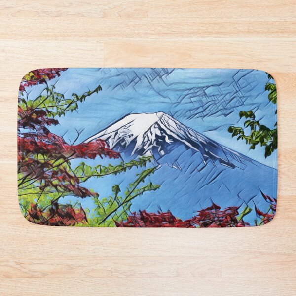 Item preview, Mount Fuji Japan Digital Art Design designed and sold by Heathermarie321.