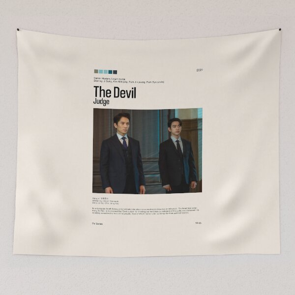Item preview, The Devil Judge, Kdrama (2021) designed and sold by PinkandP.