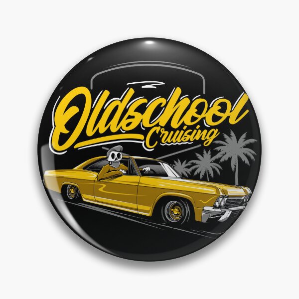 Item preview, Impala Oldschool Cruising Skull Driver Classic Car designed and sold by halleinstyle.
