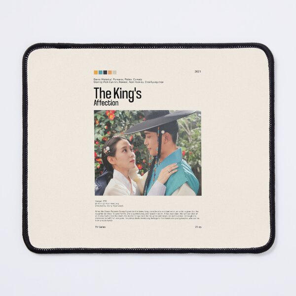 Item preview, The King's Affection, Kdrama (2021) designed and sold by PinkandP.