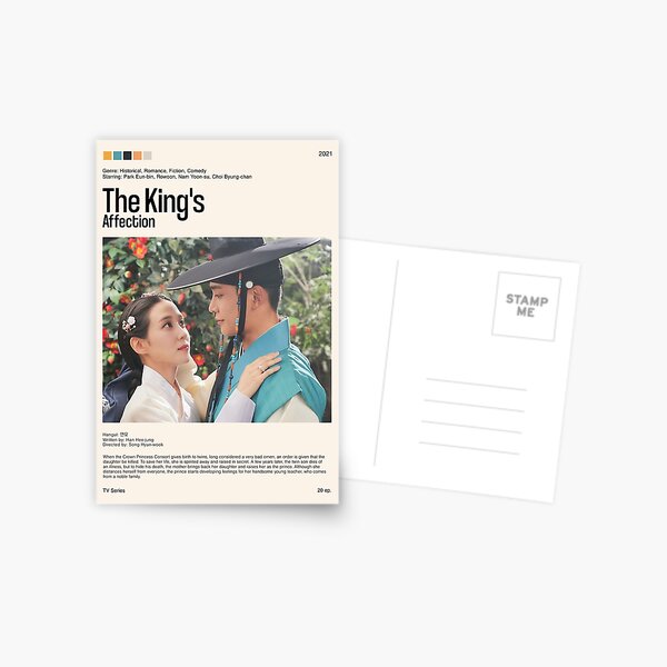 Item preview, The King's Affection, Kdrama (2021) designed and sold by PinkandP.