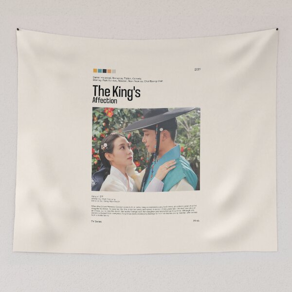 Item preview, The King's Affection, Kdrama (2021) designed and sold by PinkandP.