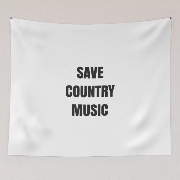 Item preview, Save Country Music designed and sold by Trucking Good Tees.