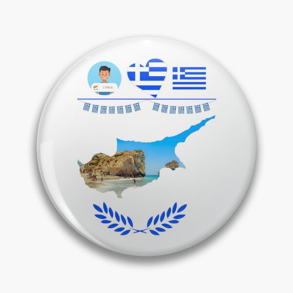 Artikelvorschau, Paphos, Zypern-Flagge – Petra Tou Romiou-Attraktion entworfen und verkauft von lsepolis123.