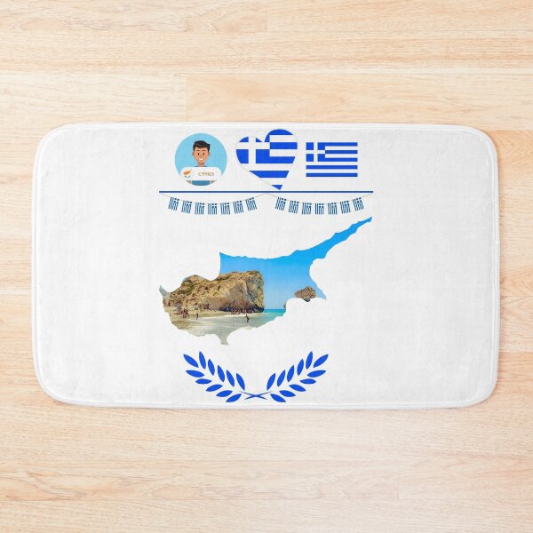 Item preview, Paphos, Cyprus Flag - Petra Tou Romiou Attraction designed and sold by lsepolis123.