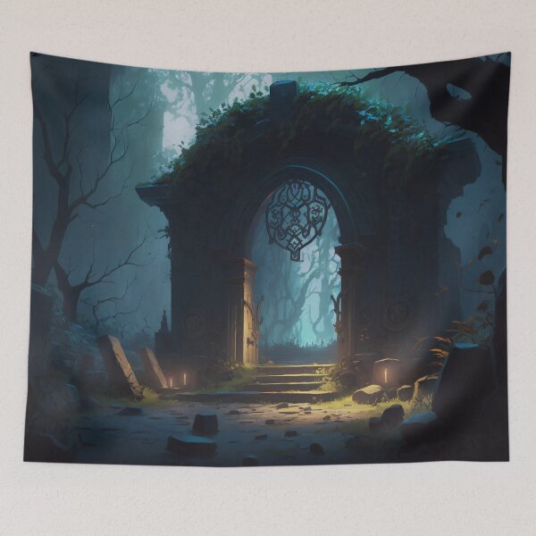 Item preview, Cycle of Renewal: A Digital Painting of Life and Death in Nature designed and sold by oanaunciuleanu.