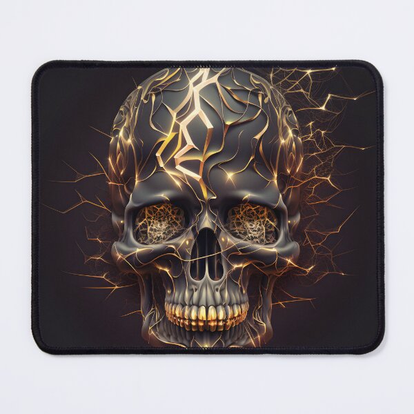 Item preview, Electric Skull Phone Laptop Case Design designed and sold by ElVatoMx.