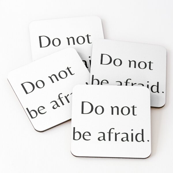 Item preview, "Do not be afraid" designed and sold by ZoeBV.