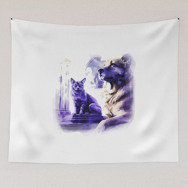Item preview, Caller of the Heavens: Dog Cat Synergy designed and sold by EmblemEmporium.
