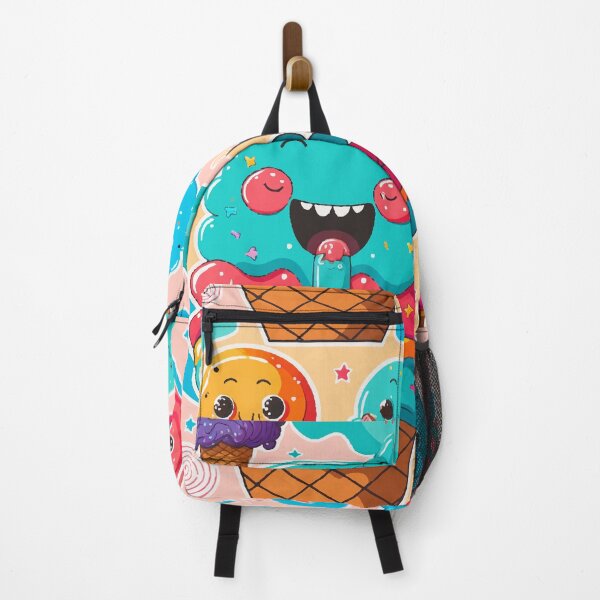 Item preview, Colorful Cute monster ice cream with monster ice cream #0007 designed and sold by icraftsforfun.