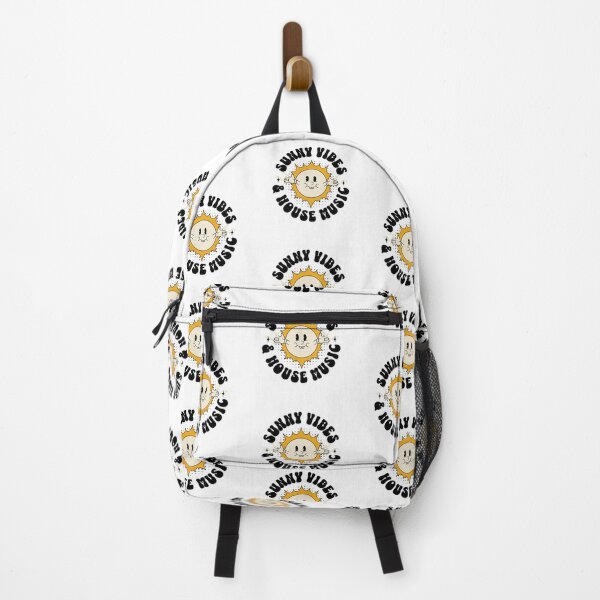 Item preview, HOUSE MUSIC  - Sunny Vibes (black) designed and sold by Discothreadz.