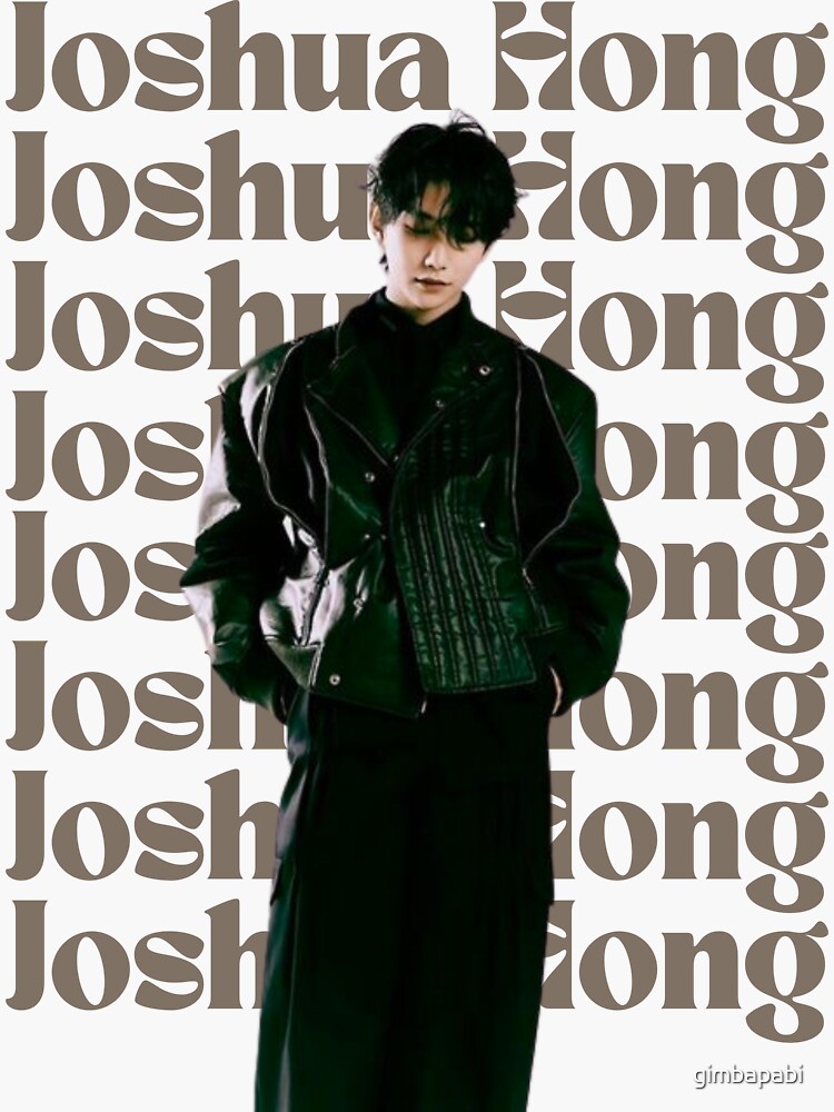 SEVENTEEN JOSHUA maps magazine | Sticker