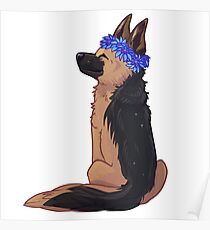 German Shepherd Poster