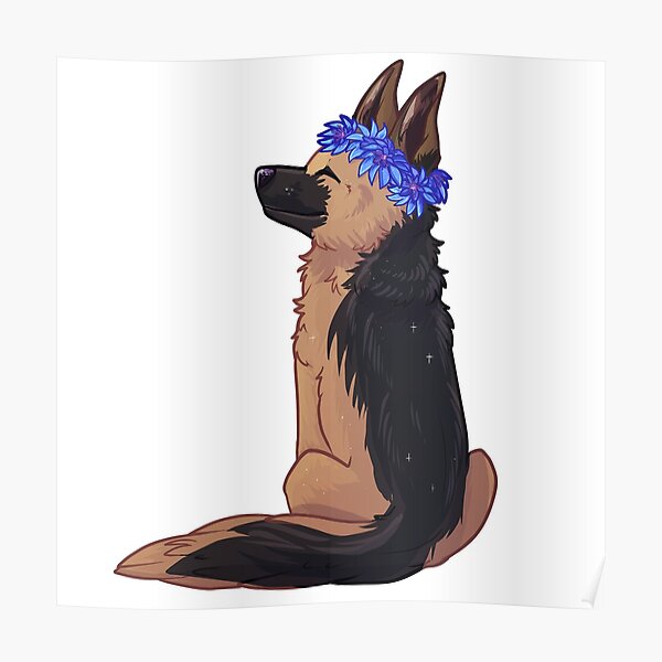 German Shepherd Poster
