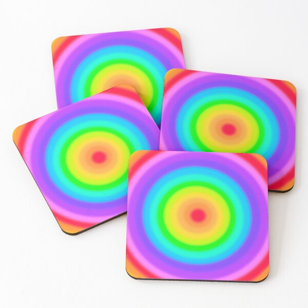 Item preview, Rainbow circles designed and sold by QuirkyCraftz.