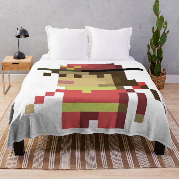 Item preview, Pixel Art Firelady Print | Female Firefighter Art designed and sold by anycolorart.