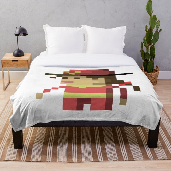 Item preview, Pixel Art Firelady Print | Female Firefighter Art designed and sold by anycolorart.