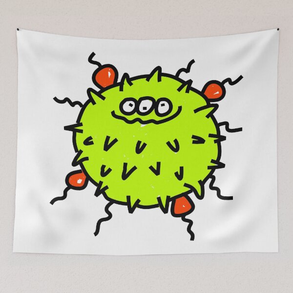 Item preview, Green Bacteria designed and sold by Prawny.
