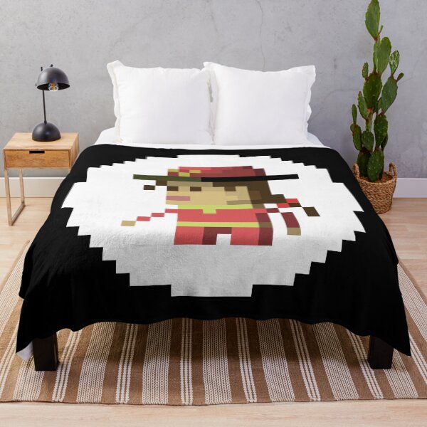 Item preview, Female Firefighter Pixel Art Print | Firelady Gift designed and sold by anycolorart.