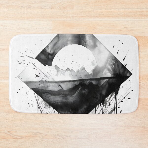 Item preview, Oriental Geometric landscape I designed and sold by alphadaze.