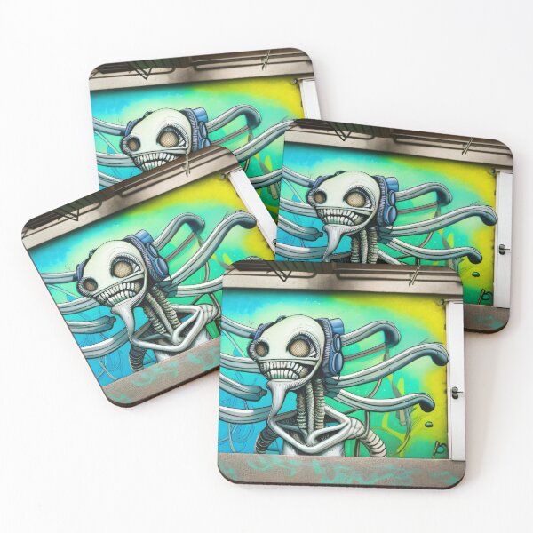 Item preview, Organo-bot Graffiti designed and sold by CafePurr.