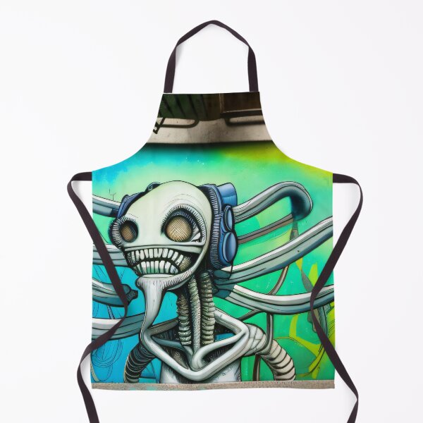 Item preview, Organo-bot Graffitti designed and sold by CafePurr.