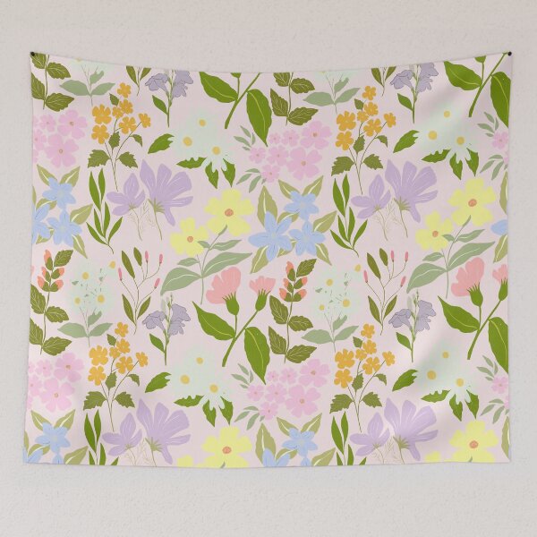 Item preview, Florals - soft pink designed and sold by PrettywithColor.