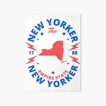 Artikel-Vorschau von New Yorker - New York State Karte - Der Empire State, designt und verkauft von Ranggasme.