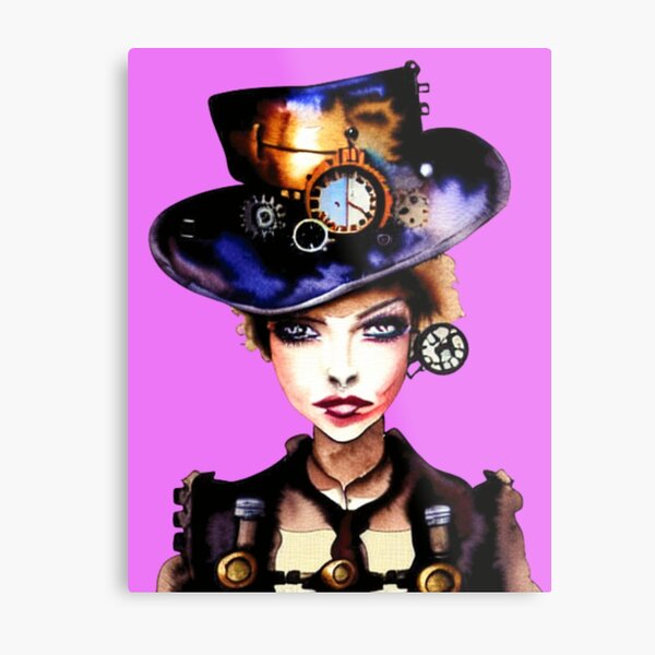 Aperçu de l'œuvre femme steampunk créée et vendue par aipaint.