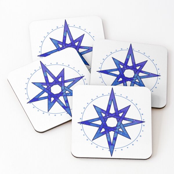 Item preview, Star - stars - starry sky - graphic - geometric design designed and sold by TShirtsundMehr.