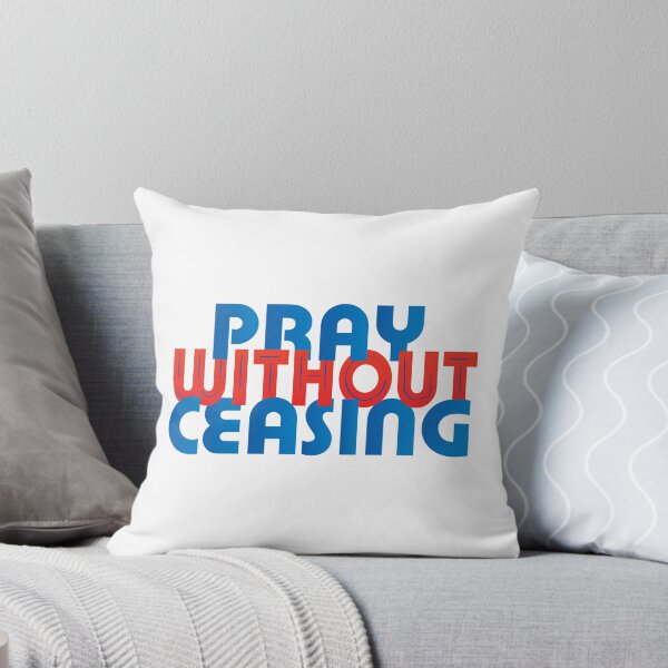 Item preview, Pray without ceasing T-shirt, sticker, Scarves, pad and logo designed and sold by Billium Halder.